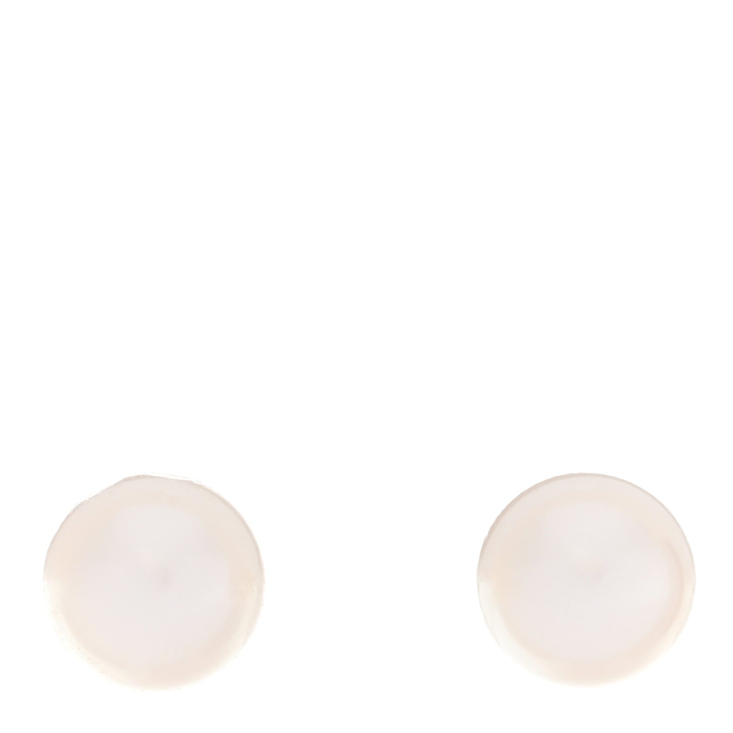 14K White Gold Akoya Cultured Pearl 7-7.5mm Earrings