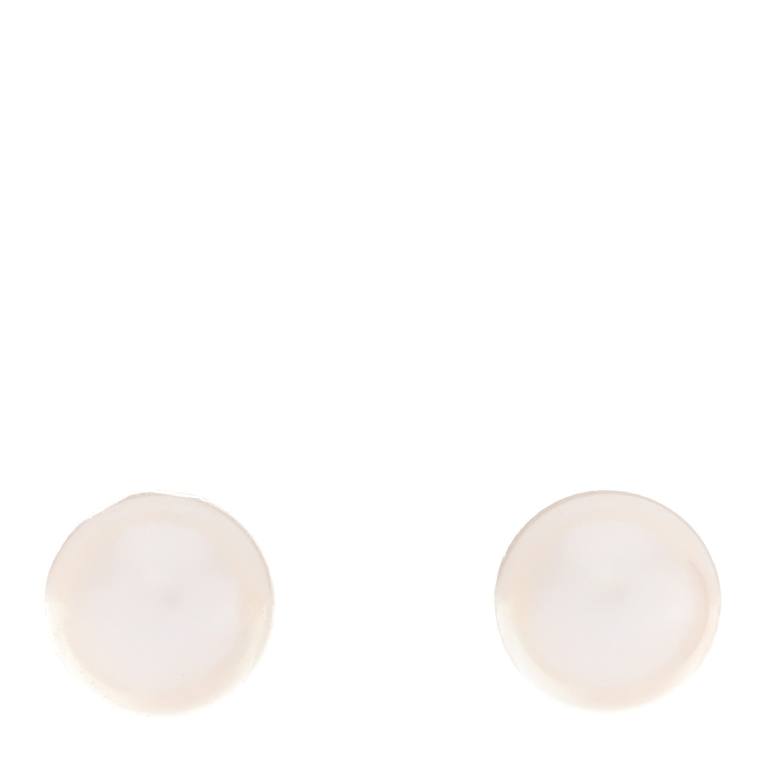 Tiffany 14K White Gold Akoya Cultured Pearl 7-7.5mm Earrings 1 of 4