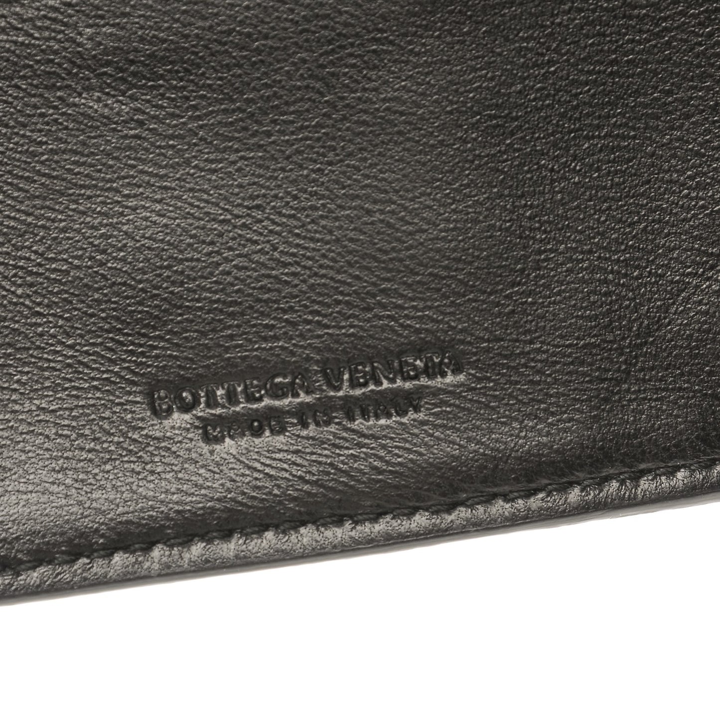 Nappa Intrecciato Continental Wallet Black