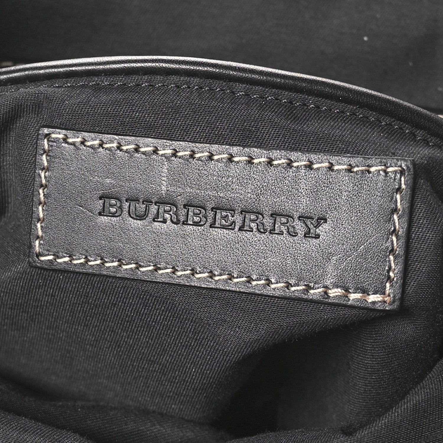 Burberry Nylon Vintage Check Medium Rucksack Backpack Antique Yellow 6 of 14