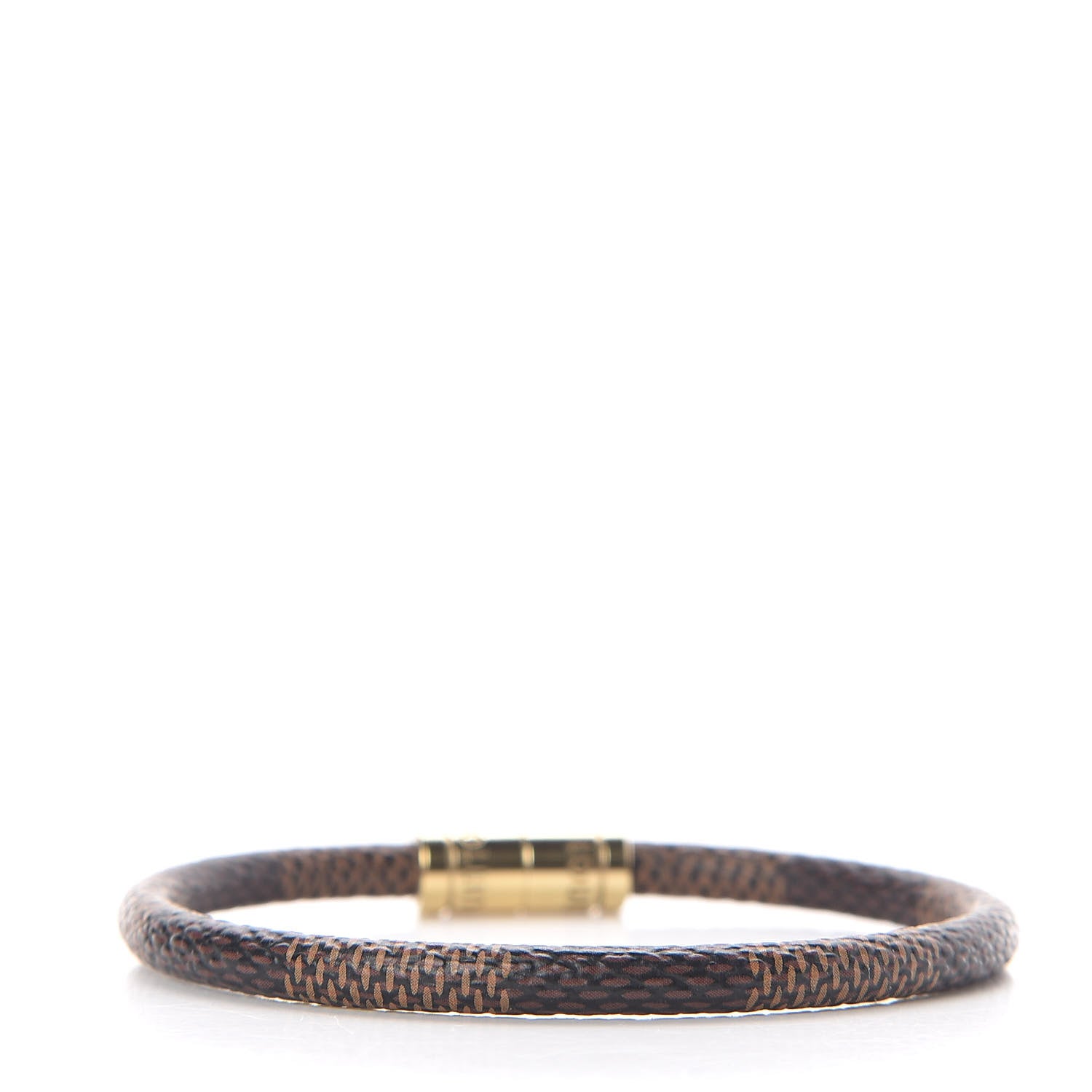 Louis Vuitton Damier Ebene Keep It Bracelet 19 3 of 3