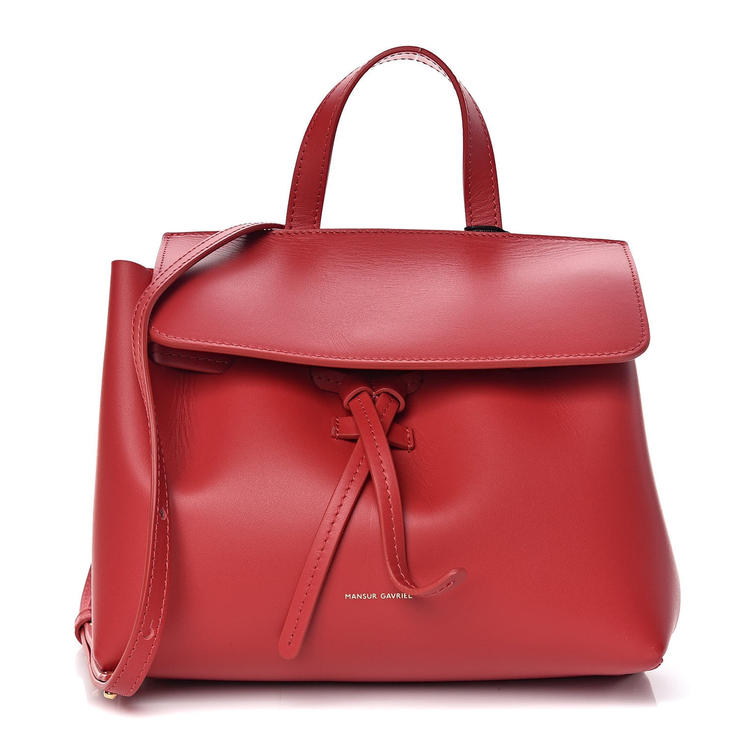 Calfskin Mini Mini Lady Bag Flamma
