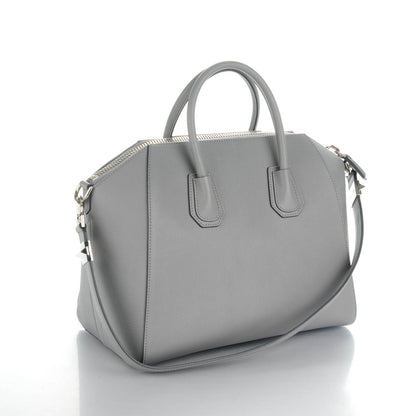 Givenchy Sugar Goatskin Medium Antigona Pearl Grey 3 of 9