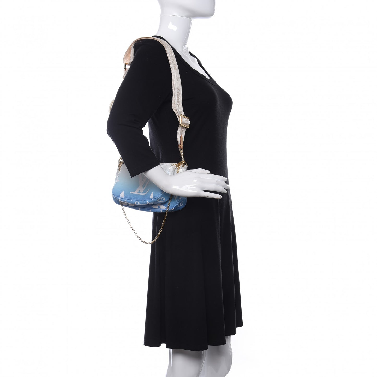 Monogram Giant By The Pool Multi Pochette Accessories Blue