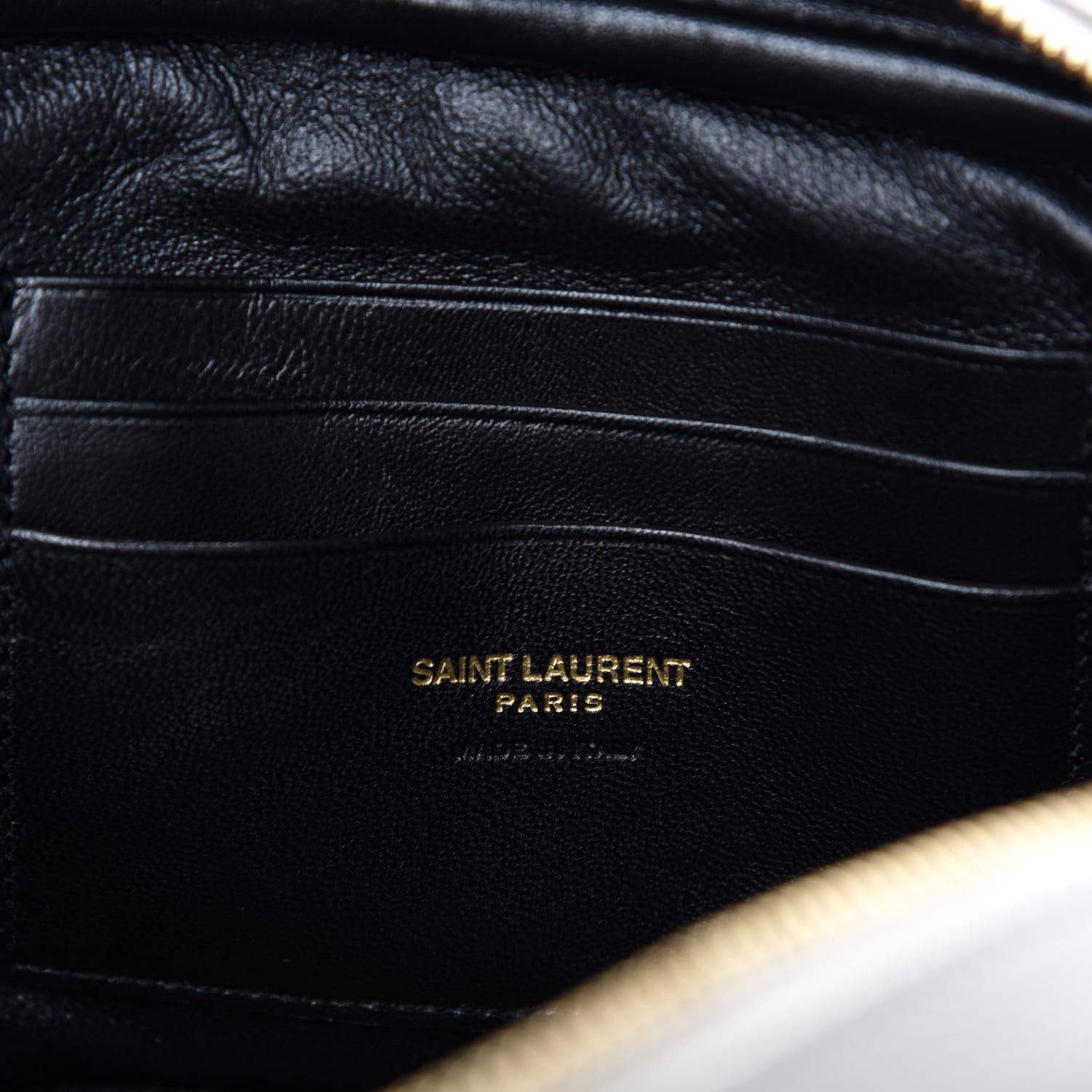 Saint Laurent Grain De Poudre Matelasse Monogram Mini Lou Camera Bag Crema Soft 8 of 11