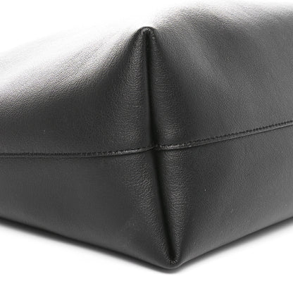 Saint Laurent Calfskin Large Shopping Tote Black 10 of 11