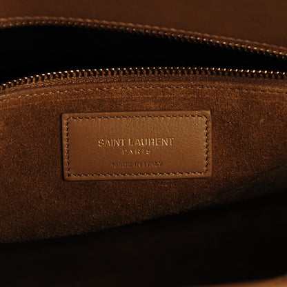 Saint Laurent Calfskin Small Sac De Jour Taupe 6 of 7