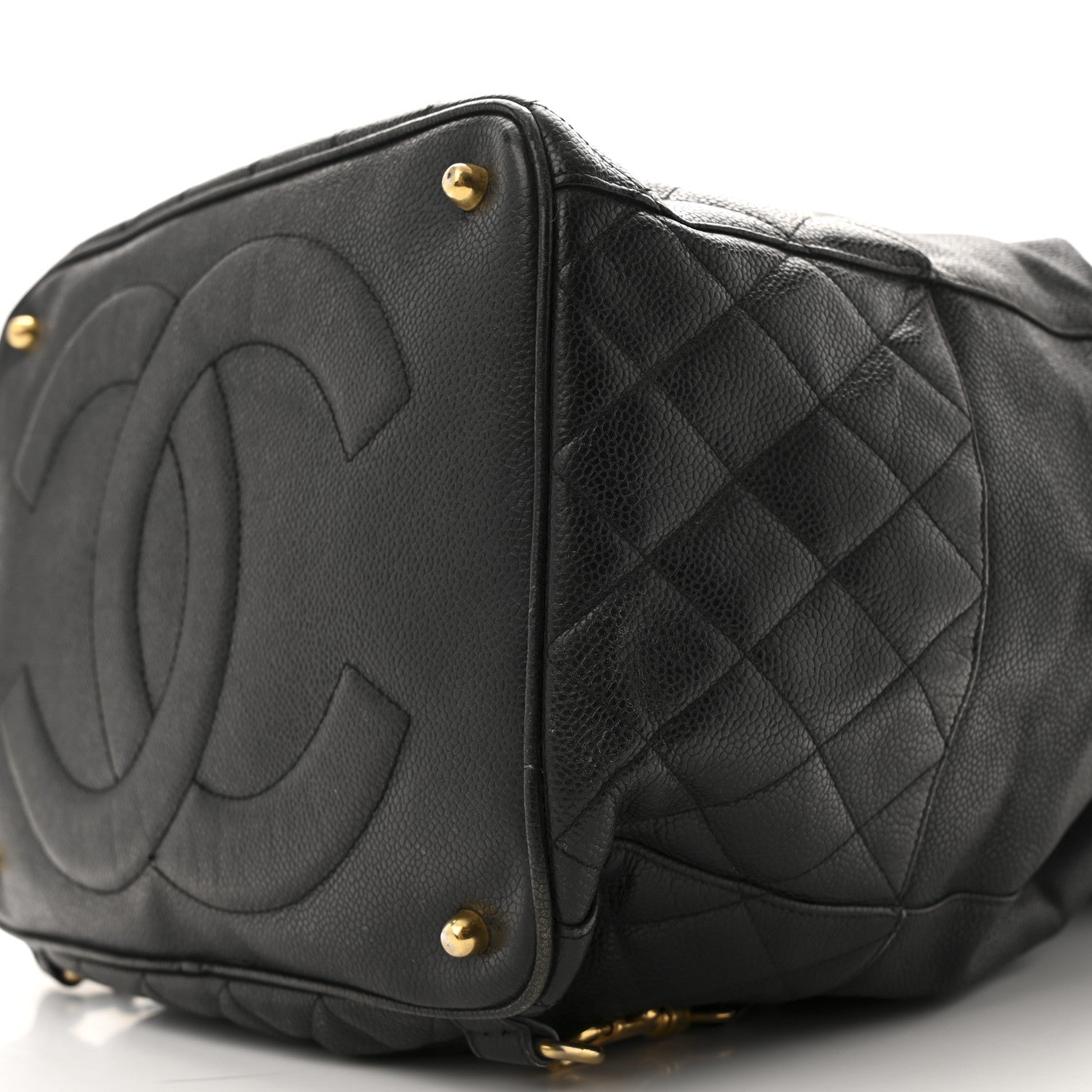 Chanel Caviar Quilted Drawstring Backpack Black 11 of 15