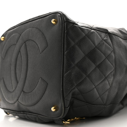 Chanel Caviar Quilted Drawstring Backpack Black 11 of 15