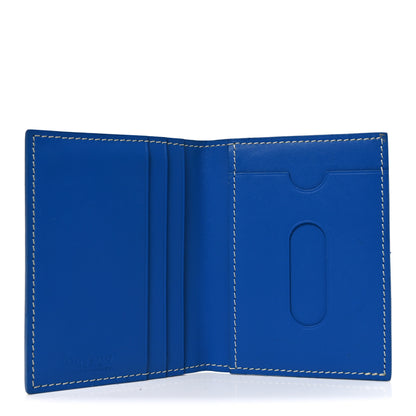 Goyard Goyardine Saint Marc Folding Card Case Sky Blue 5 of 6
