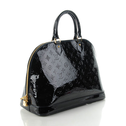 Louis Vuitton Vernis Alma GM Blue Infini 3 of 7