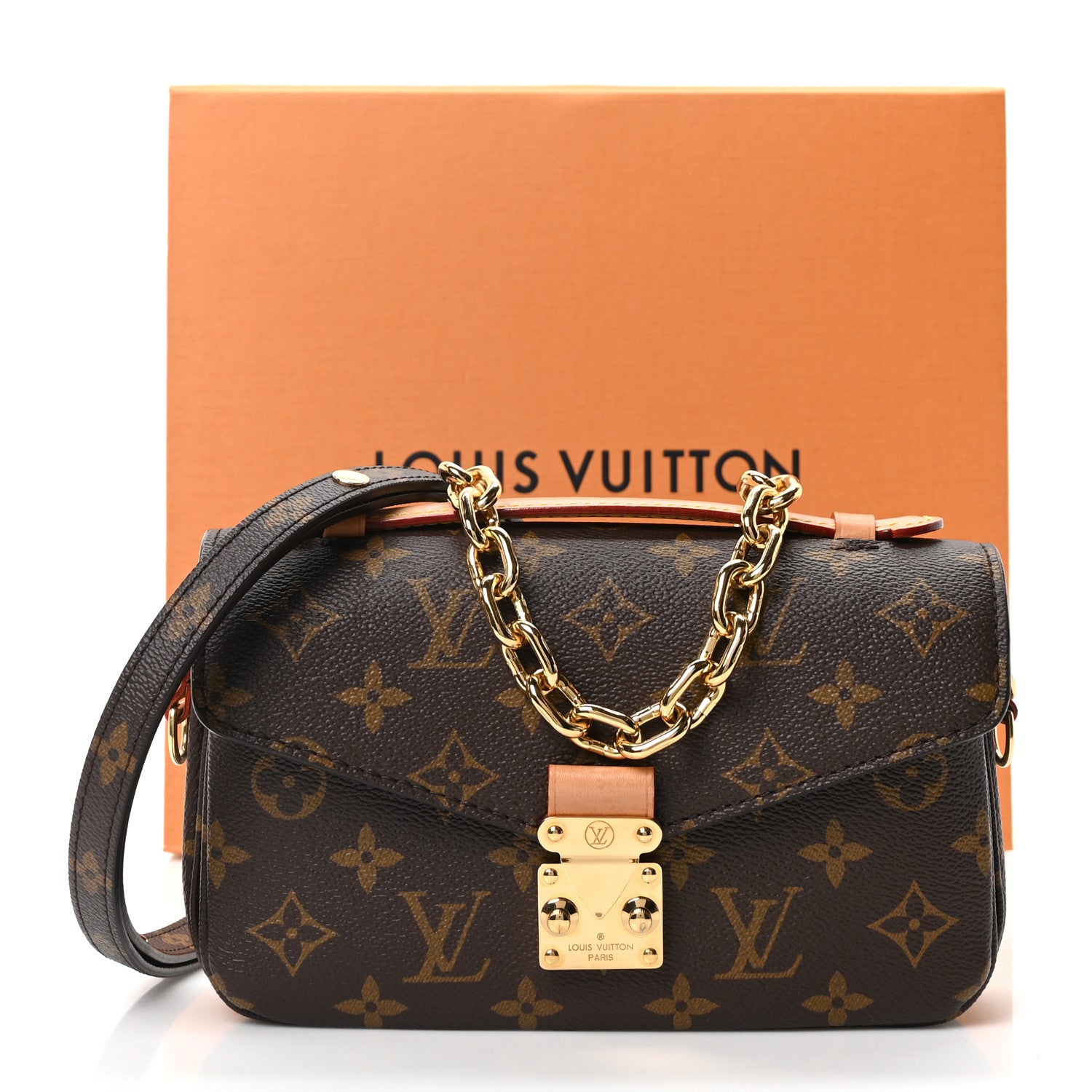 Louis Vuitton Monogram Pochette Metis East West 18 of 19