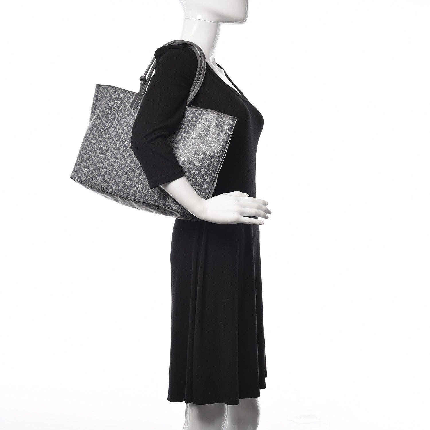 Goyard Goyardine Saint Louis PM Grey 2 of 10