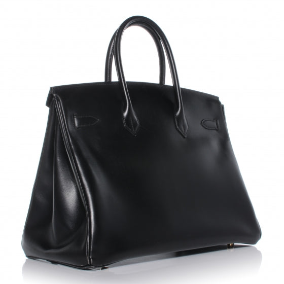 Box Birkin 35 Black