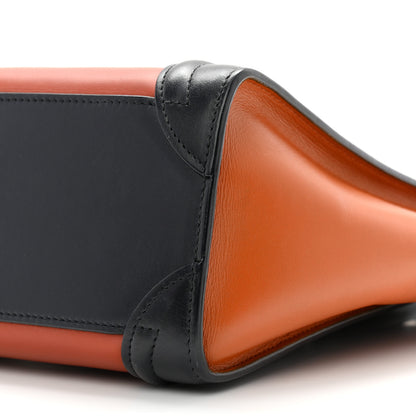 Celine Smooth Calfskin Nano Tri-Color Luggage Brick 9 of 9