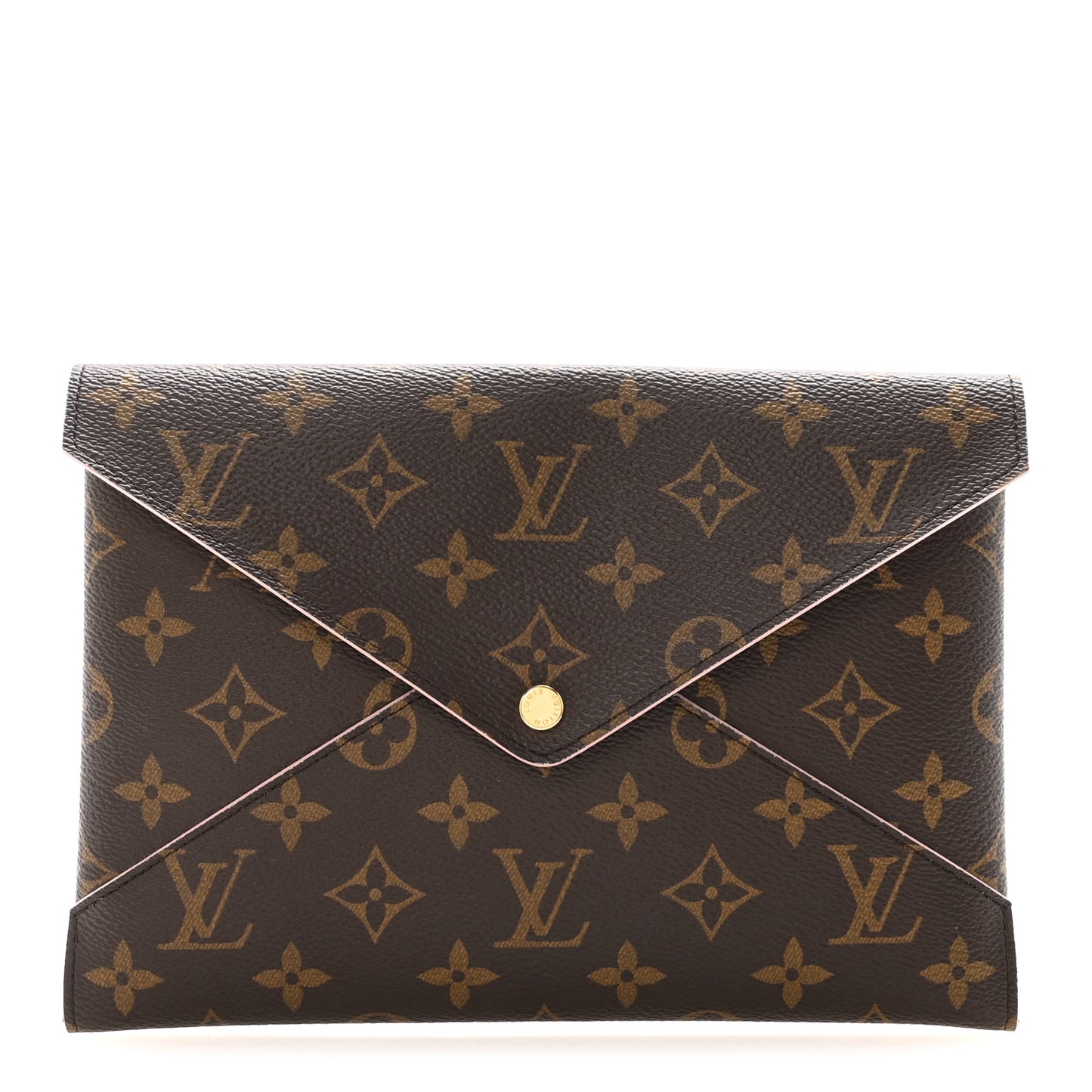 Monogram Large Kirigami Pochette Insert Rose Ballerine