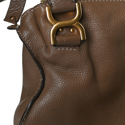 Chloe Calfskin Medium Marcie Satchel Barbour Khaki 13 of 30