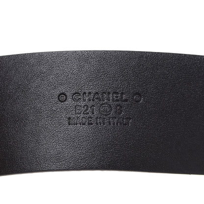 Chanel Calfskin CC Belt 95 38 Black 4 of 6