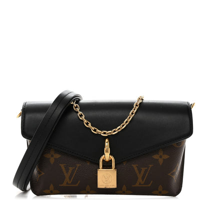 Louis Vuitton Monogram Padlock On Strap Black 1 of 7