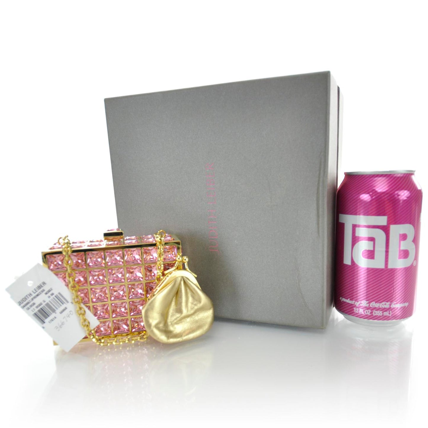 Austrian Crystal Princess Minaudiere Pink