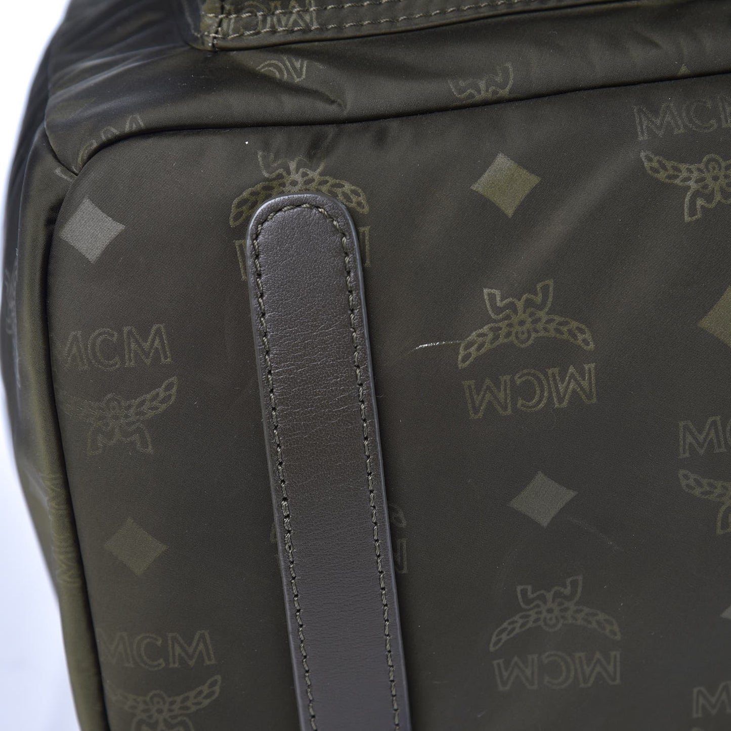 Nylon Monogram Stark Classic Backpack Green