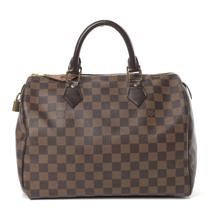 Louis Vuitton Damier Ebene Speedy 30 1 of 12