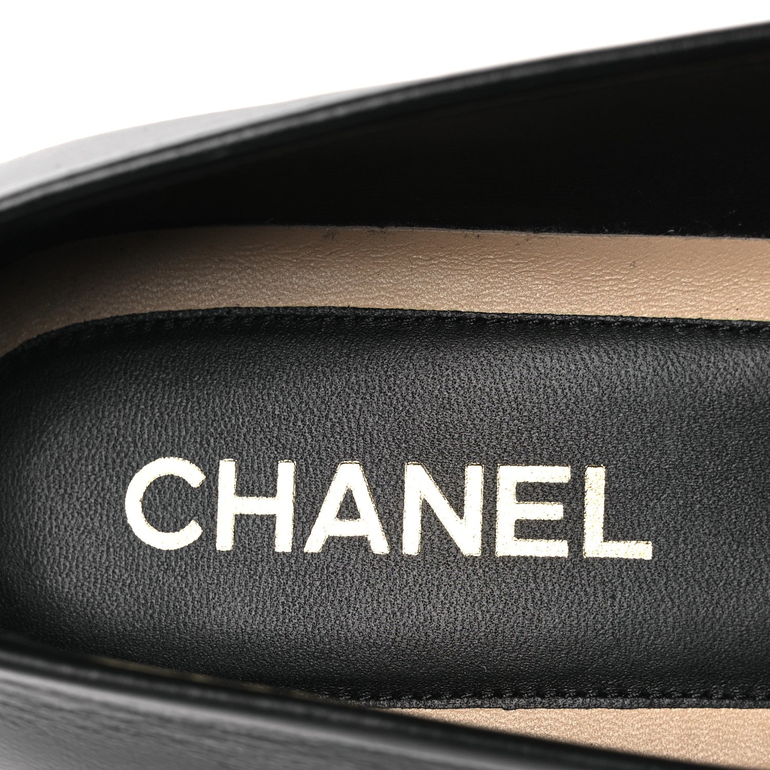 Chanel Shiny Calfskin CC Moccasins 41 Black 9 of 12