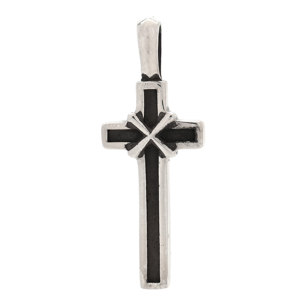Chrome Hearts X Mapplethorpe Sterling Silver Cross Pendant 1872883
