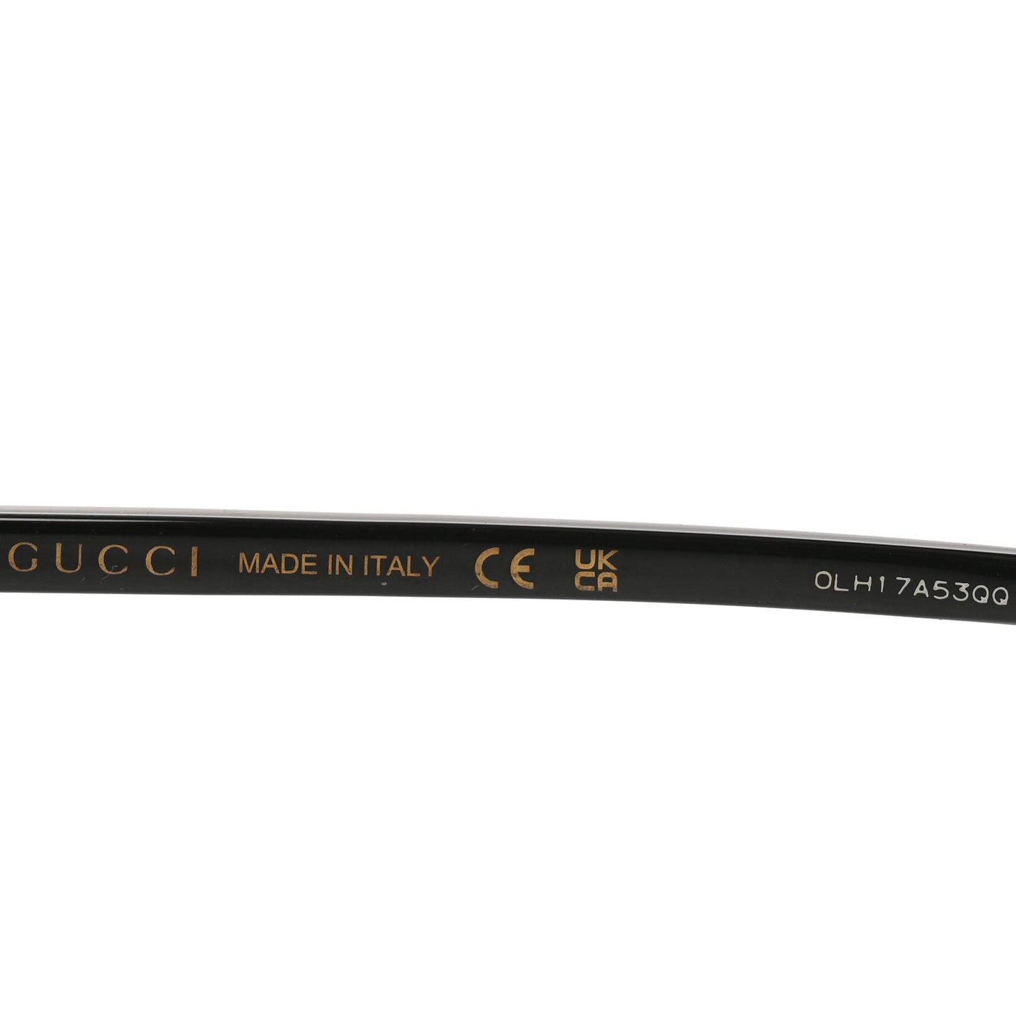 Acetate Oval Frame GG1684SA Sunglasses Black
