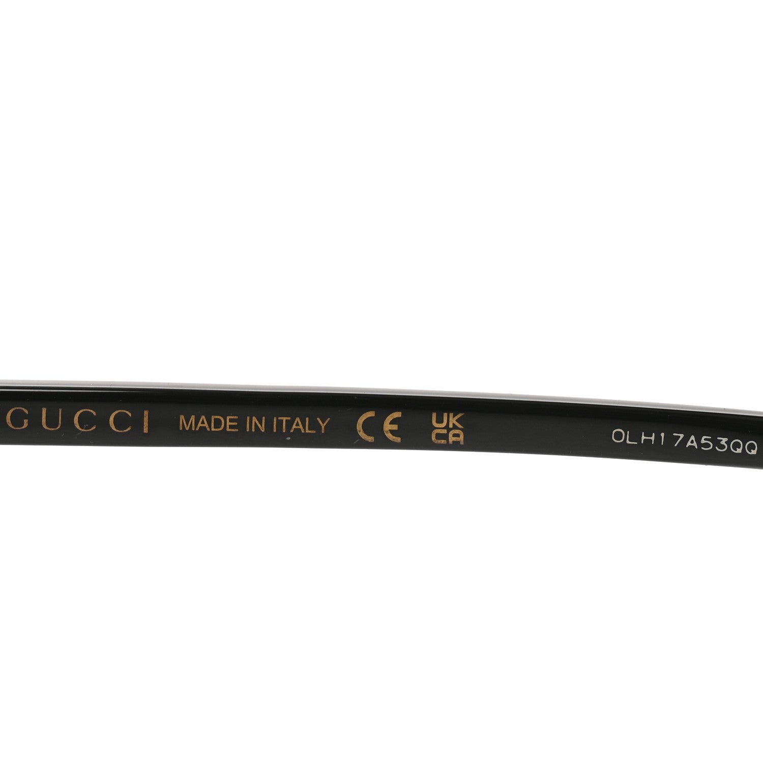Gucci Acetate Oval Frame GG1684SA Sunglasses Black 5 of 6