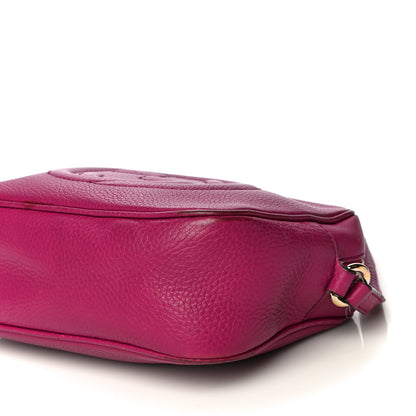 Gucci Cellarius Calfskin Small Soho Disco Bag Bright Bouganville 11 of 33