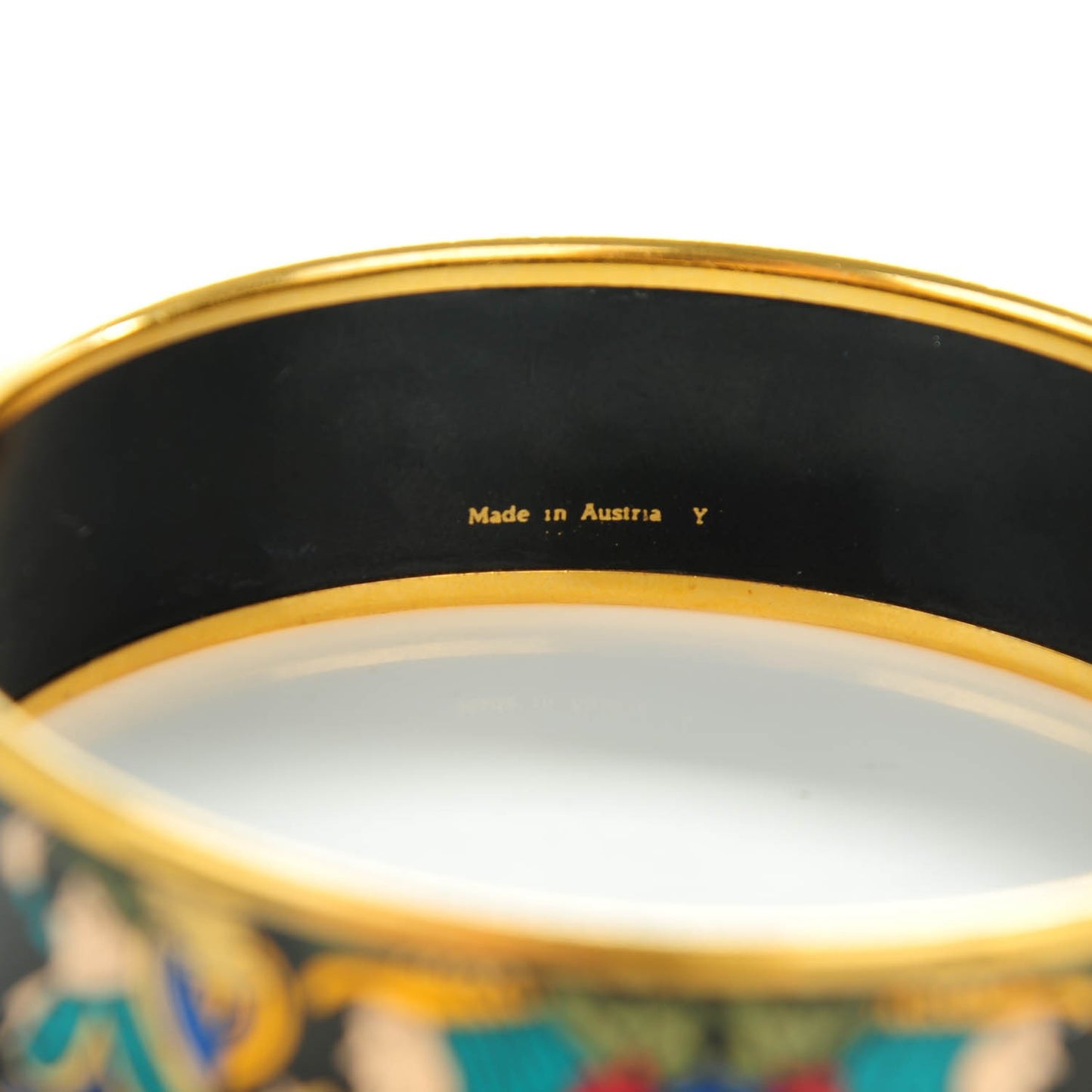 Enamel Printed Wide Astres Et Soleils Bracelet 65