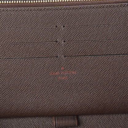 Louis Vuitton Damier Ebene Zippy Organizer Wallet 6 of 6