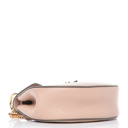 Chloe Grained Lambskin Mini Drew Shoulder Bag Cement Pink 4 of 7