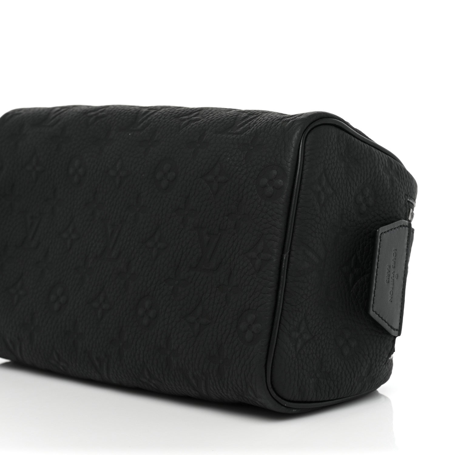 Louis Vuitton Taurillon Monogram Dopp Kit Toilet Pouch Black 7 of 8