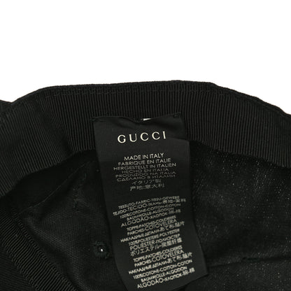 Gucci X MLB Cotton NY Yankees Baseball Hat 57-61 Black 8 of 9