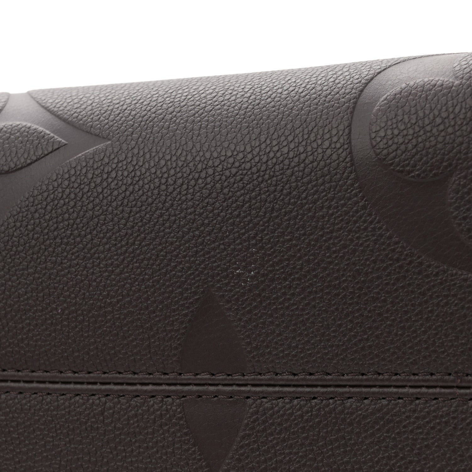 Louis Vuitton Empreinte Monogram Giant Onthego MM Chocolate 10 of 10