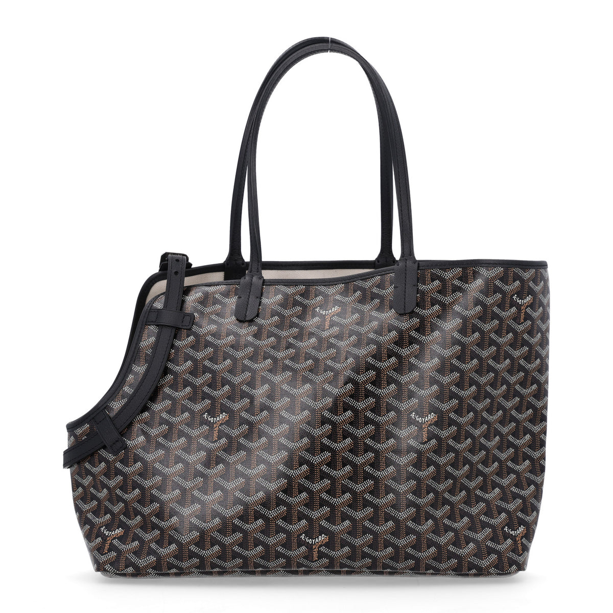 Goyard Goyardine Chien Gris Bag Black 1 of 11