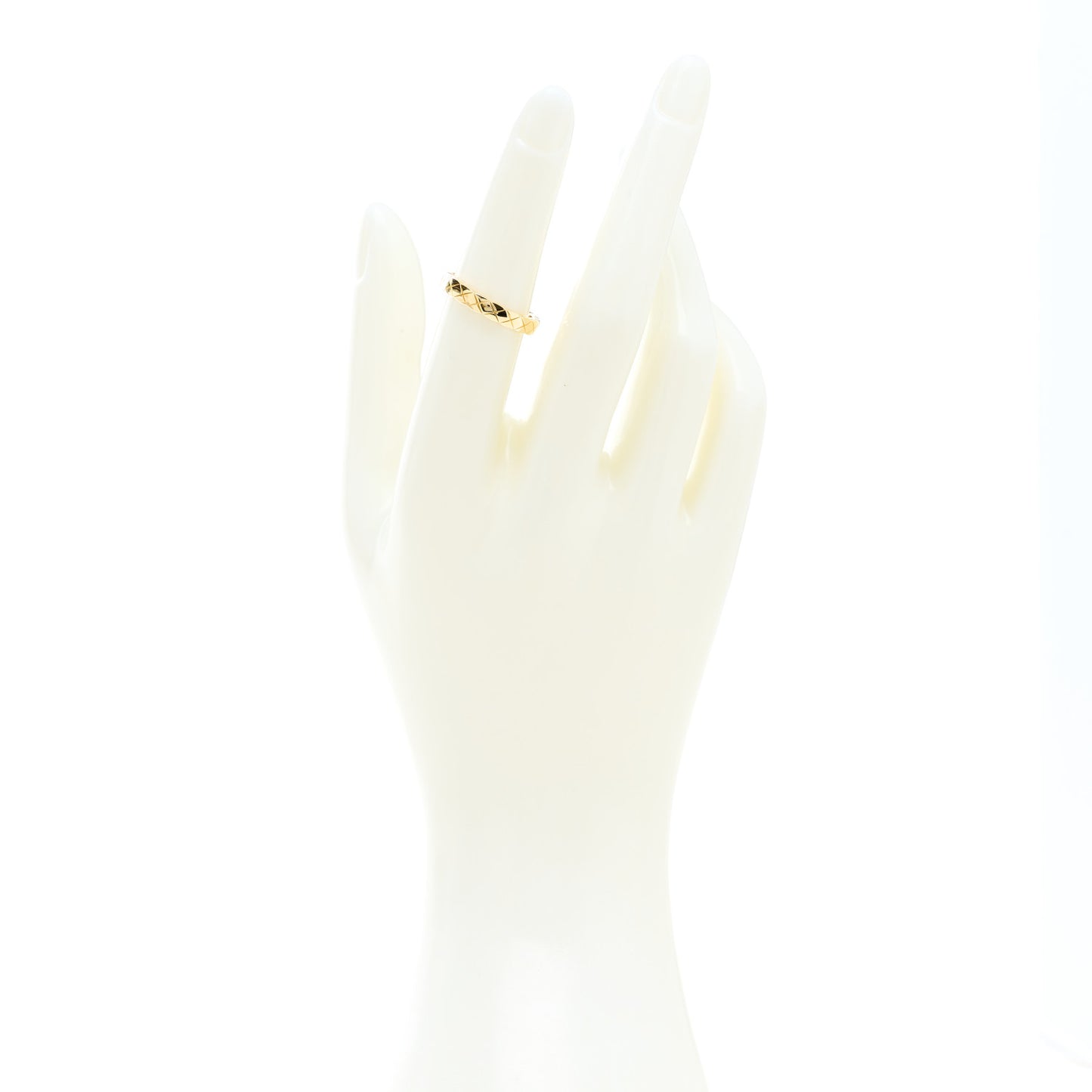 18K Yellow Gold Mini Coco Crush Ring 51 5.75