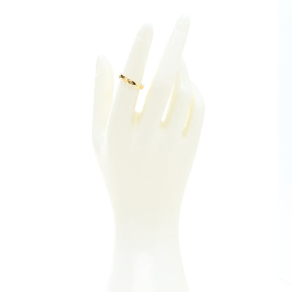 Chanel 18K Yellow Gold Mini Coco Crush Ring 51 5.75 2 of 5