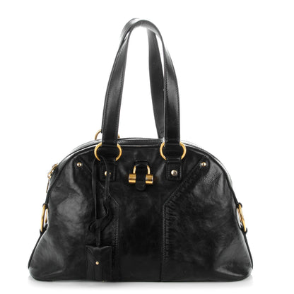 Saint Laurent Calfskin Medium Muse Black 1 of 8