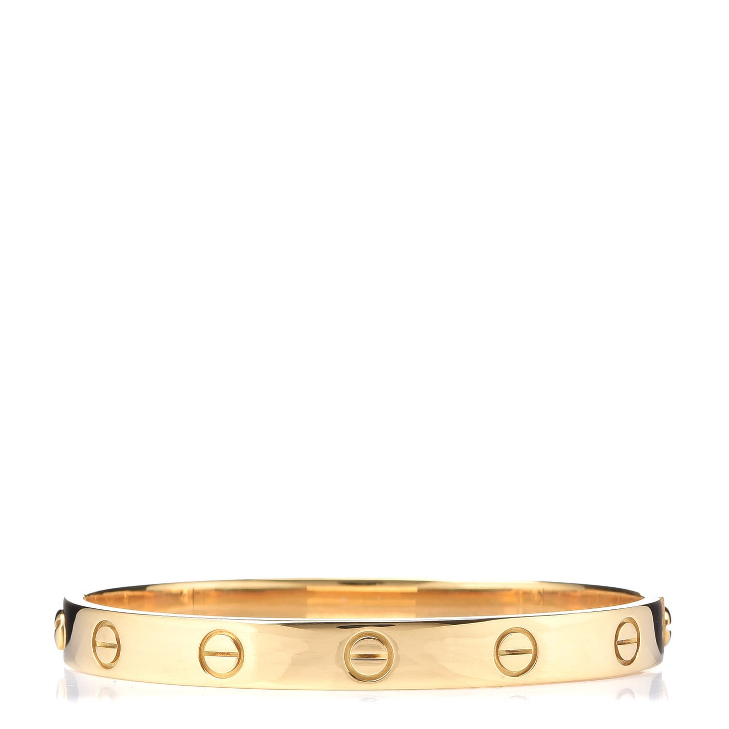 18K Yellow Gold LOVE Bracelet 16