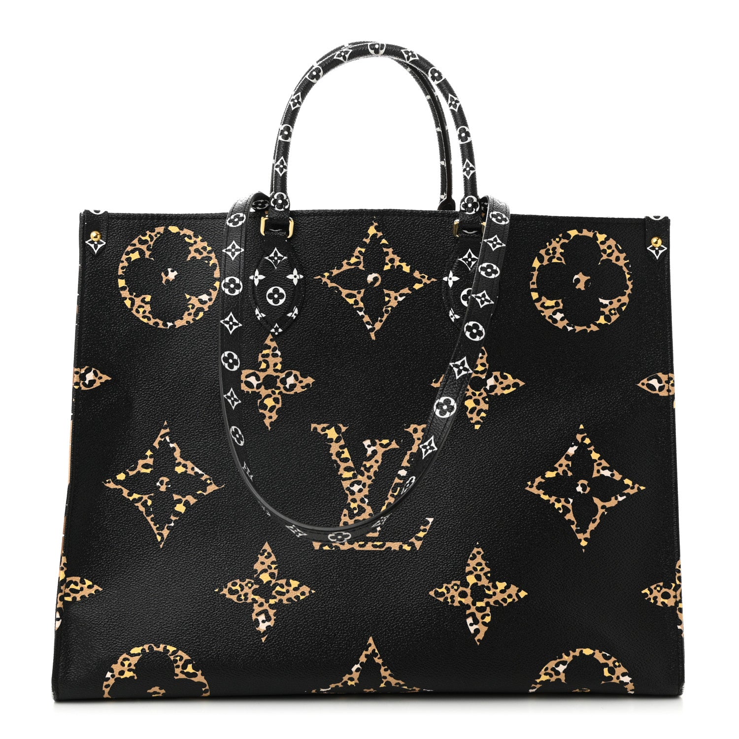 Louis Vuitton Monogram Giant Jungle Onthego GM Black 1 of 12