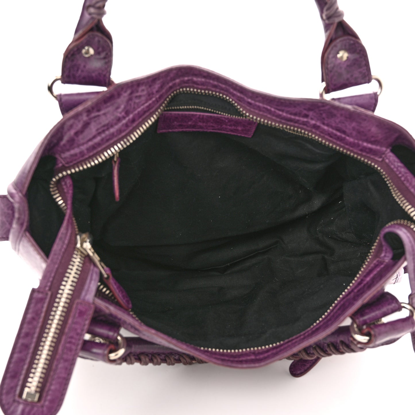 Agneau Giant 21 Silver Hardware City Raisin