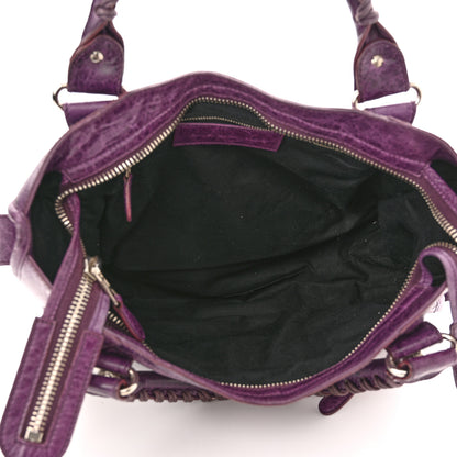 Balenciaga Agneau Giant 21 Silver Hardware City Raisin 5 of 16