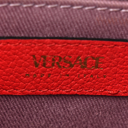 Versace Calfskin La Medusa Round Camera Bag Red 6 of 9