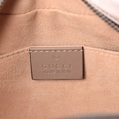 Gucci Calfskin Matelasse Small GG Marmont Chain Shoulder Bag Porcelain Rose 5 of 7