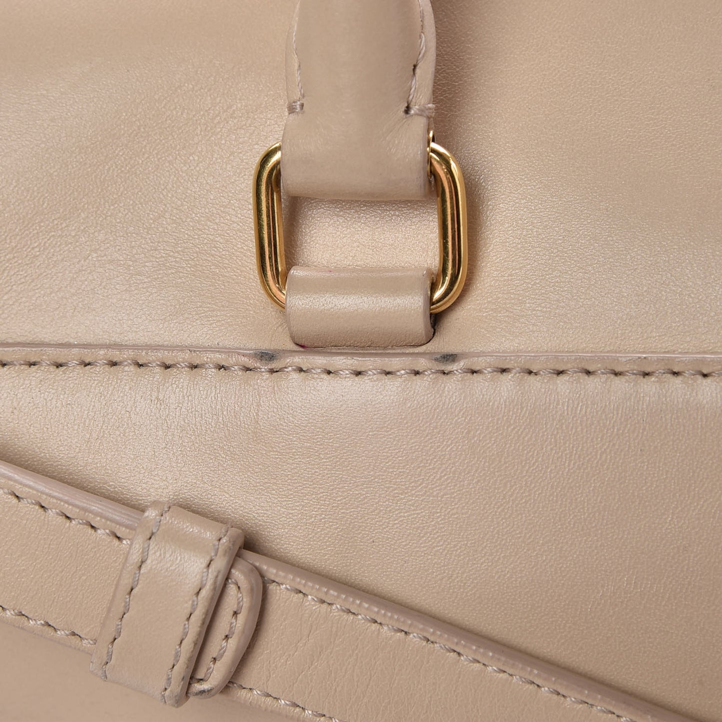 Calfskin Classic Baby Duffle Beige