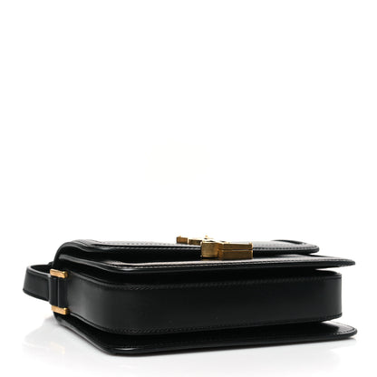 Saint Laurent Smooth Calfskin Small Solferino Satchel Black 4 of 9