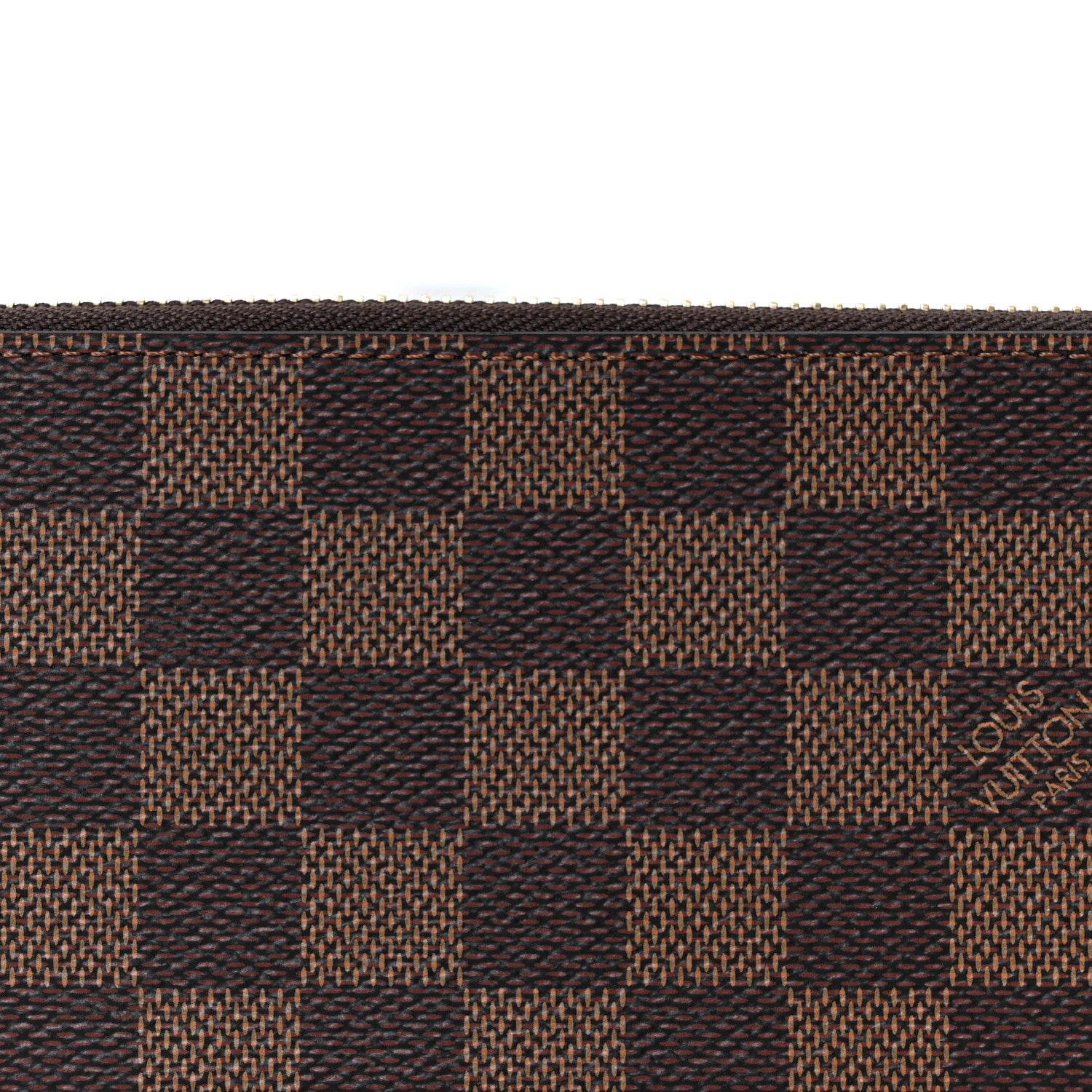 Louis Vuitton Damier Ebene Clemence Wallet Cherry 8 of 9